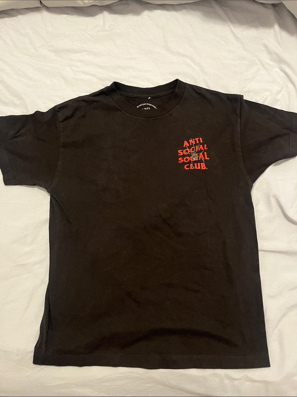 Anti Social Social Club Bitter Tee Black